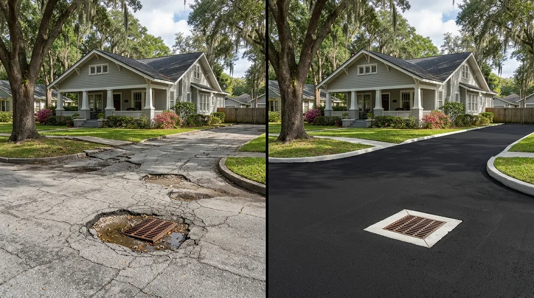 Result asphalt paving in Gainesville - Gainesville Asphalt Paving